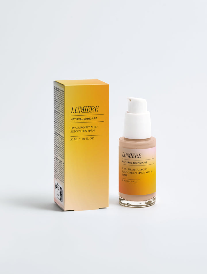 Sunscreen SPF30, with tint