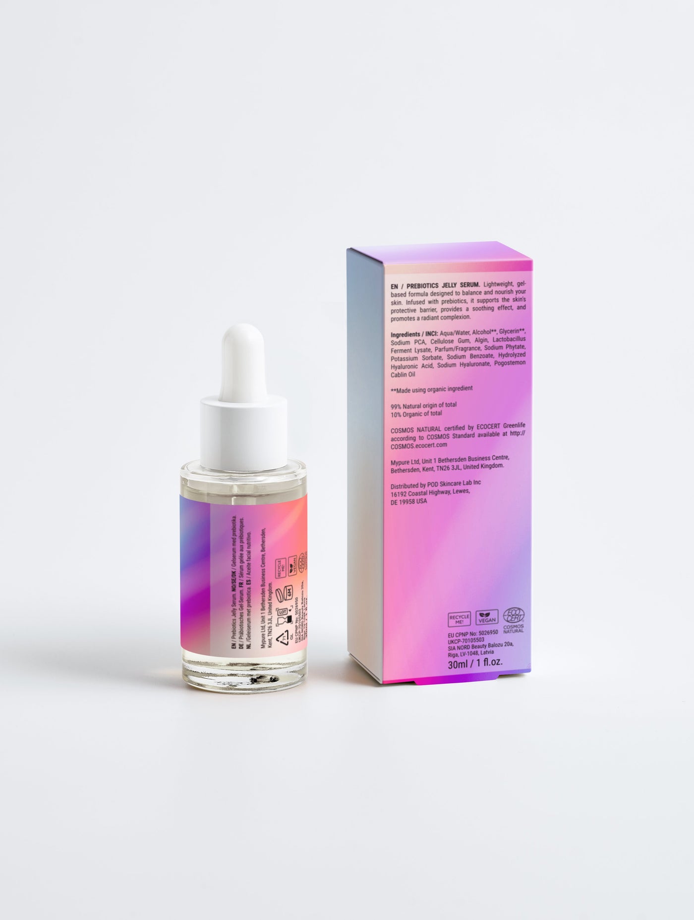 Bioactive Prebiotics Jelly Serum
